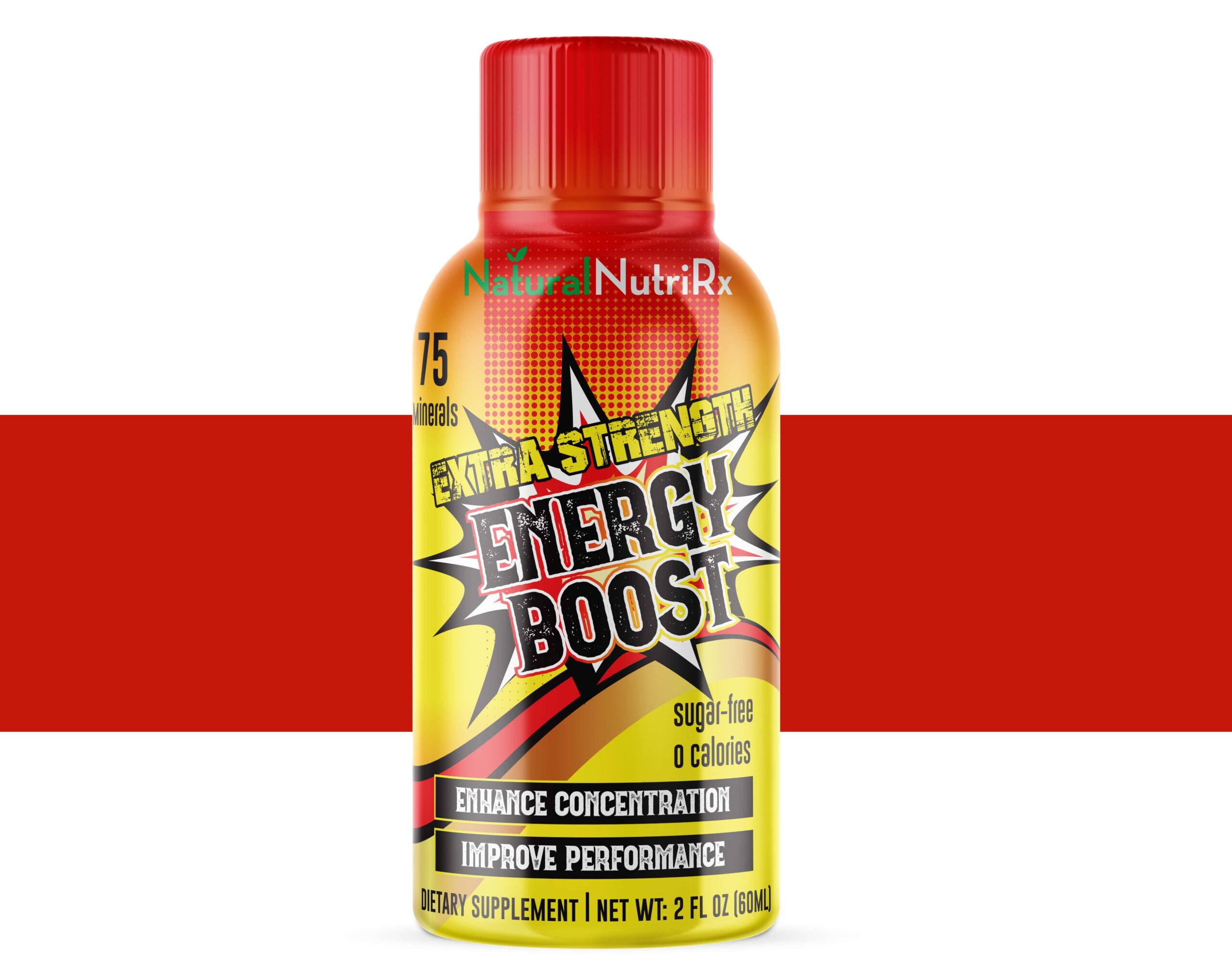 Extra Strength Energy Boost Natural Nutrirx